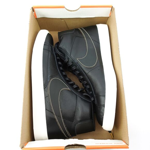 Nike Blazer Mid Premium Black Vachetta Tan Sail Shoes CU6679-001 Mens Size 9 main image 7